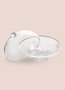Hermia Plato para Servir Pasteles Transparente CAM0497